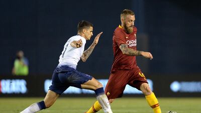 Roma's Daniele De Rossi in action. Reuters
