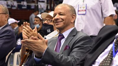 Mr Bengrina said that "Algeria needs political stability" for the economy to grow. AFP