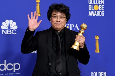 'Parasite' by director Bong Joon-ho won best foreign language film at the Golden Globes 2020. AFP