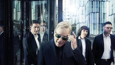 Hits by British band New Order, formed in Manchester in 1980 out of the ashes of Joy Division, include Blue Monday, True Faith and Vanishing Point. Photo by Nick Wilson