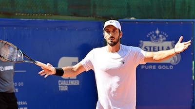 Hady Habib will represent Lebanon in the singles and doubles of the Paris Olympics tennis event. Photo: Hady Habib / Instagram