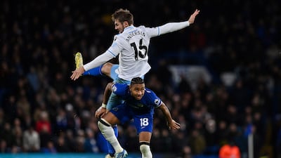 Had the visitors’ first shot on target with a long-range shot in the sixth minute. Made an important block to deny Broja late in the game. AFP