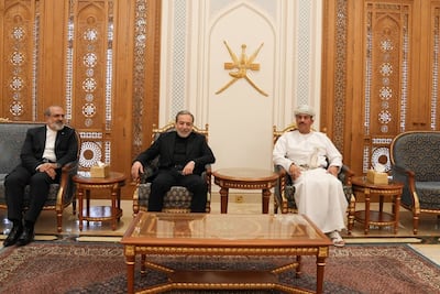 Iranian Foreign Minister Abbas Araghchi is received in Muscat. Photo: Irna