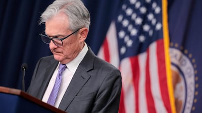 Fed Chair Jerome Powell suggested the central bank could have a higher threshold for rate cuts after its latest move. AFP