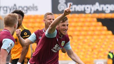 Centre forward: Chris Wood (Burnley) – Became the first player to score an away hat-trick before half-time in the Premier League in the 21st century in a remarkable display against Wolves. AP