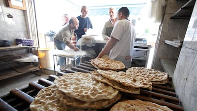 Could traditional bread from an old-fashioned bakery in Amman become unaffordable when government subsidies end in a month's time? Salah Malkawi for The National