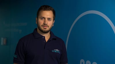 Dr Georges Aoude, chief executive of Derq, was pleased that his company's technology was being adopted by the RTA. Antonie Robertson / The National