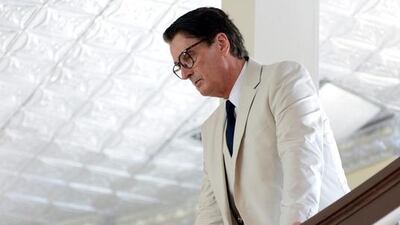 Atticus Finch impersonator Eric Richardson in the Old Courthouse Museum. AP Photo