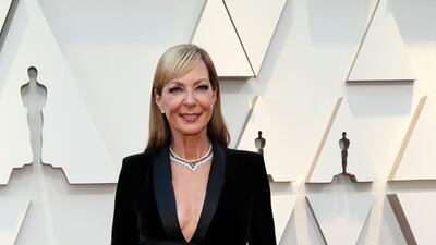 Allison Janney in Pamella Roland. Photo: Reuters
