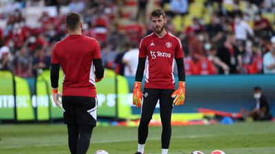 Manchester United goalkeeper David de Gea. AFP