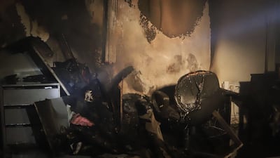 There fire was quickly brought under control. UAQ Civil Defence