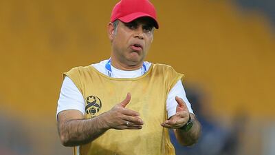 Shabab Al Ahli manager Mahdi Ali has just seen his team play six Asian Champions League matches across three weeks in Saudi Arabia. AFP