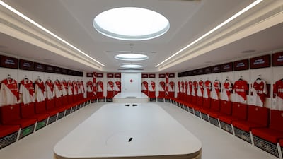 Changing room at the AS Monaco performance centre. Reuters