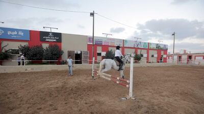 'I can't imagine a day without coming to the club,' Diala says. Courtesy Fady Hanona.