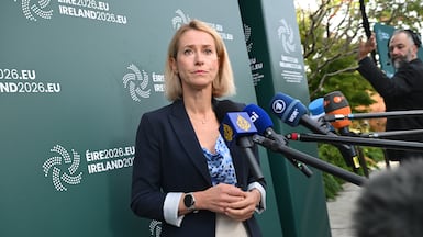 Kaja Kallas, EU High Representative for Foreign Affairs and Security Policy, has described scenes of Israeli settler violence in the West Bank as 'extremely disturbing'. EPA