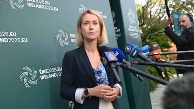 Kaja Kallas, EU High Representative for Foreign Affairs and Security Policy, has described scenes of Israeli settler violence in the West Bank as 'extremely disturbing'. EPA