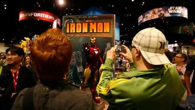 Filmgoers flock to the life-size Iron Man statue at the opening night of the annual Comic Con in San Diego this month. Local outlets are bringing back some of the year's biggest hits for 3D viewing during the Holy Month.