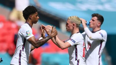 SUBS: Marcus Rashford - 6. Came on to an ovation and went right, then as the centre forward after Kane went off. Reuters