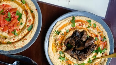 Diners can order hummus with mushrooms, onions, spicy tomatoes and tabouleh, as well as add falafel balls and any salad to their bowls.
