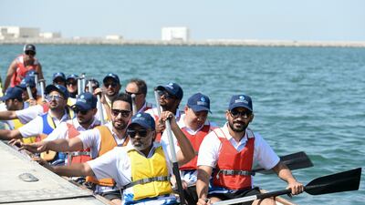 The Waterfront Market team ready to race.