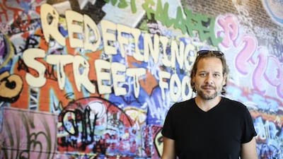 Mohamad Bitar, founder and managing director of Just Falafel. Sarah Dea / The National