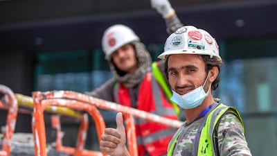 Developers said the project is about 90 per cent complete, with some buildings already undergoing internal fittings