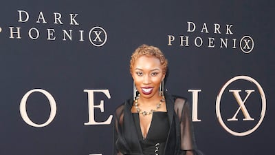 Carrie Bernans at the world premiere of Dark Phoenix at the TCL Chinese Theatre IMAX in Hollywood, Los Angeles