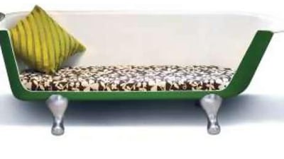 As this quirky bathtub chaise proves, reestore's recycled furniture is both environmentally sound and eye-catchingly chic.