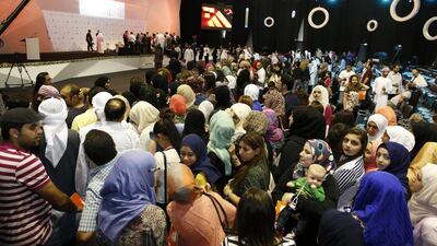 More than a million visitors attended this year’s Sharjah book fair. Courtesy Sharjah International Book Fair
