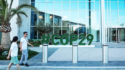 Cop29 is scheduled to take place from November 11 to 22 in Baku, under Azerbaijan's presidency. Getty Images