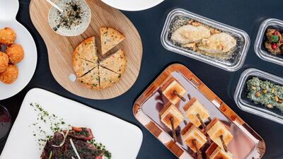 Mix by Alain Ducasse opened at Emerald Palace Kempinski in Dubai in 2019. Courtesy Mix by Alain Ducasse