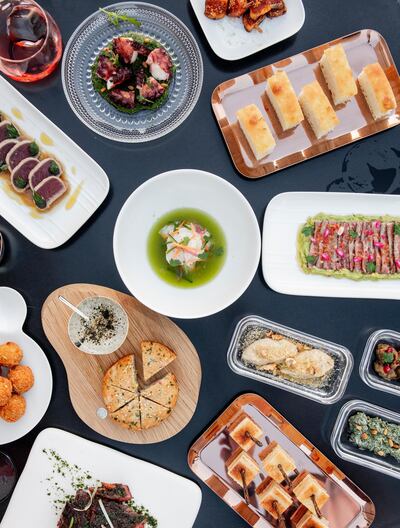 The menu is a mix of culinary influences: Middle Eastern, Asian and South American, combined with Ducasse's famed French flair