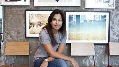 Loulou Khazen Baz was crowned winner of the reality TV show The Entrepreneur last night. ANTONIE ROBERTSON / The National