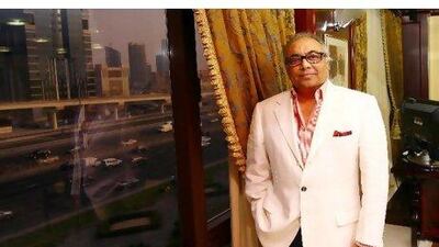Rajen Kilachand, the chairman of the Dodsal Group, at his office in Dubai. Satish Kumar / The National