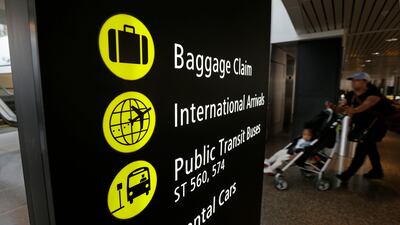 The US Supreme Court backs the travel ban on visitors from Iran, Libya, Somalia, Sudan, Syria and Yemen. Ted S Warren / AP