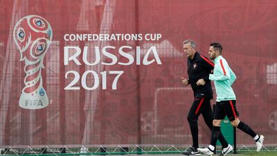 Manchester City's Bernado Silva has been one of the impressive performers for Portugal at the Confederations Cup. Darren Staples / Reuters