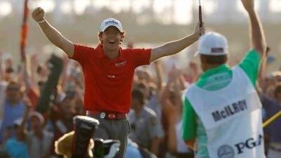 Rory McIlroy says that criticism of his play at major tournaments motivated him to win the US PGA Championship.