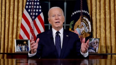 President Joe Biden has pledged more military support to Israel. Reuters