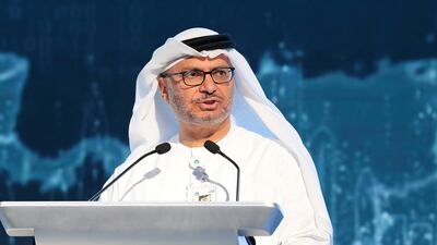 Dr Anwar Gargash, the UAE's Minister of State for Foreign Affairs, has voiced hopes about a resolution of the Gulf crisis. Chris Whiteoak / The National