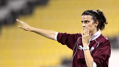 The Clermont Foot coach Helena Costa is known in her home country of Portugal as “Mourinho in a skirt”. AFP