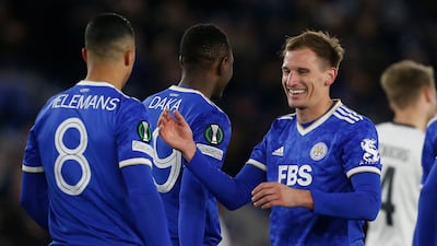 Marc Albrighton - 7: Versatile Leicester stalwart playing on opposite flank to his favoured right. Unfortunate tumble in run-up to Randers’ goal but generally solid night’s work from 32-year-old.