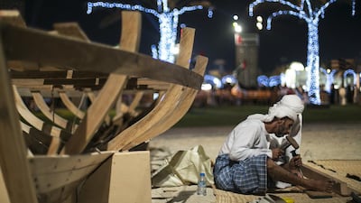 Emirati goods and professions were a mainstay of the festival.
