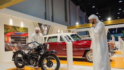 A 1941 Indian Scout motorcycle