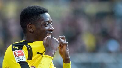 Ousmane Dembele is currently suspended by Borussia Dortmund following his refusal to train after Barcelona's first rejected transfer bid. Bernd Thissen / AP Photo
