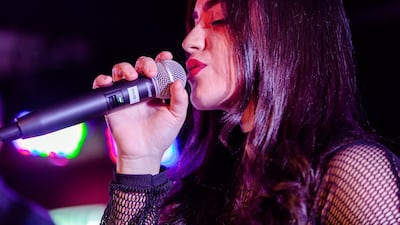 Sarah Shébani’ has been fine-tuning her art in London. Courtesy Sarah Shébani’