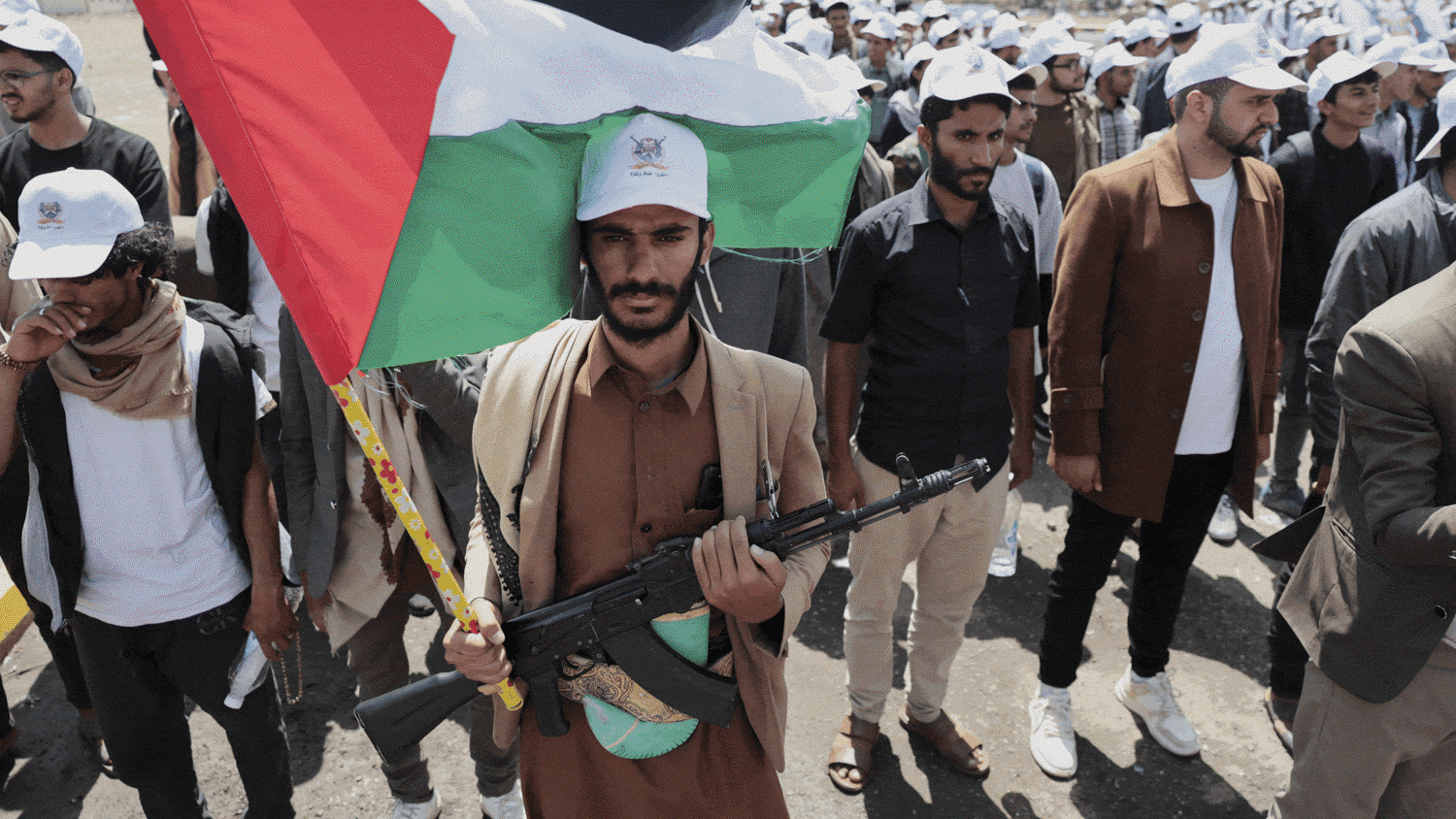 Image linked from the original feed: Iran war latest: 'Illegal and unacceptable': EU condemns Houthi threat against Red Sea shipping