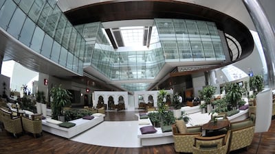 Above, the business class lounge at the new Emirates’ terminal in Dubai International Airport. Jumana El Heloueh / Reuters