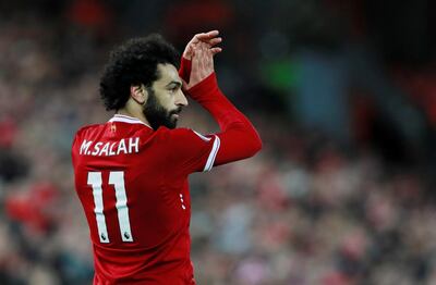 Liverpool forward Mohamed Salah. Jason Cairnduff / Reuters