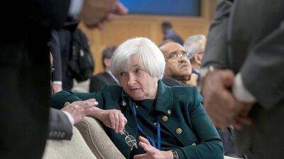 Janet Yellen, chair of the US Federal Reserve. Andrew Harrer / Bloomberg