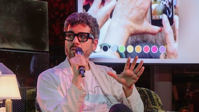 Omar Kholeif will use sculpture, painting, video and NFTs to explore the digital world. Photo: Blake Gallacher